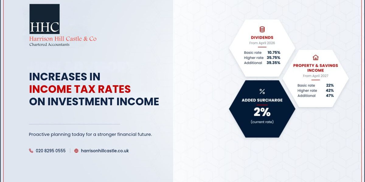 Tax Rises on Investment Income Tax Rises on Investment Income